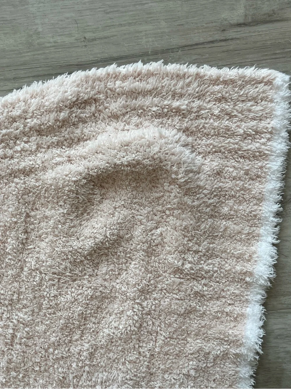 Barefoot Dreams CozyChic Knit Throw Blanket Light Pink Style 520 Soft Luxury